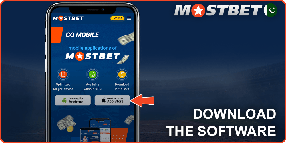 Download the Mostbet app