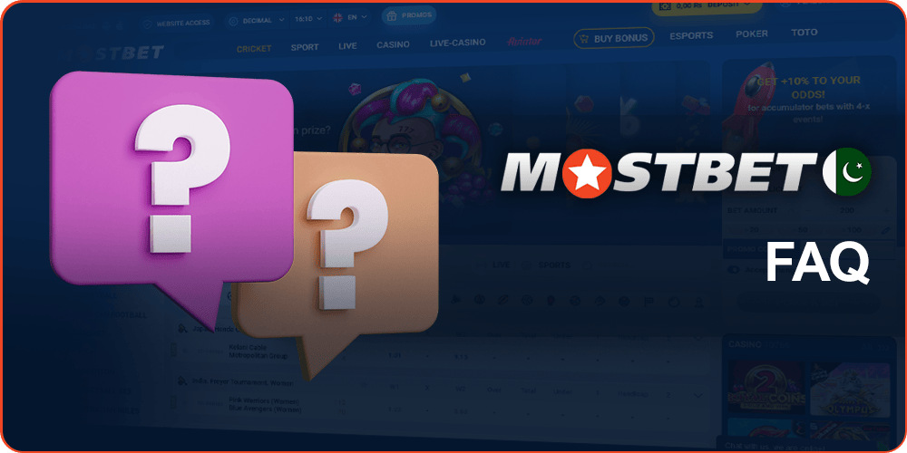 Mostbet Frequently Asked Questions